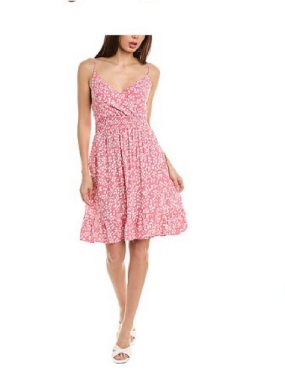 Anna Kay Pink Floral Spaghetti Strap Sundress